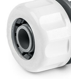 Slangaansluiting 1/2&quot; naar buitendraad 3/4&quot;.